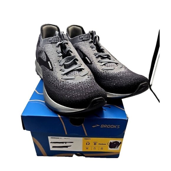 Brooks Levitate 3 DNA AMP Gray Running Shoes Sneakers Mens Size12 D - Picture 6 of 10